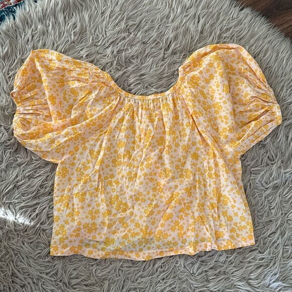 Sundry puff sleeve floral blouse size 1 (small) - Picture 7 of 7